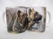 Tasse / Mug - motif chien   DOGO CANARIO BRINGE
