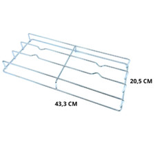 Samet griglia cucina 2 fuochi