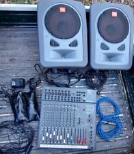 Mixer  Souncraft Spirit FX8 con effetti Lexicon analogico Con Casse Jbl, E Mic