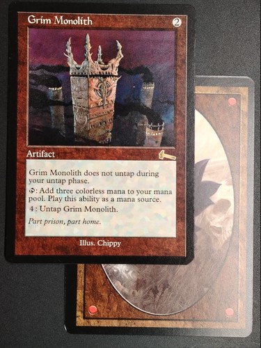 Mtg grim monolith retro - -,