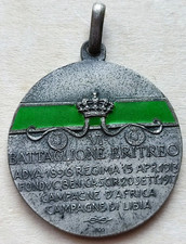 MEDAGLIA COLONIALE VI BATTAGLIONE ERITREO ASCARI AFRICA INDIGENI MILITARE TRUPPE
