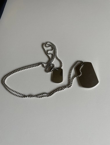 Collana breil dog tag - collana,