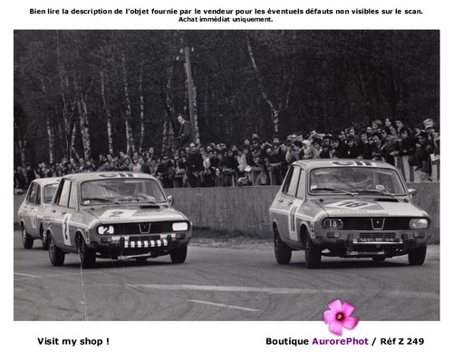 Course auto renault 12 - course,