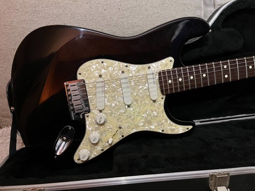 Fender strat plus - 1996, nero