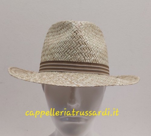 Cappello paglia naturale tesa - cappello,