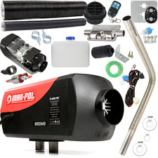 Riscaldatore d'aria stufa a gasolio 8Kw alluminio AC 230V DC 12V 15A