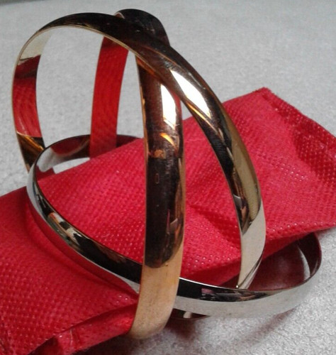 Tris bracciali acciaio tre - bracciali,