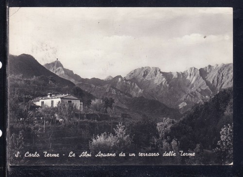 Cartolina carlo terme le - terme,
