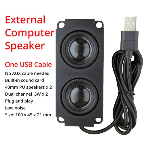 Altoparlante computer mini usb - mini,