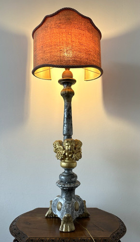 Antico candelabro candeliere - antico,