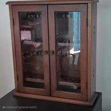 VETRINETTA IN LEGNO PORTA PIPE