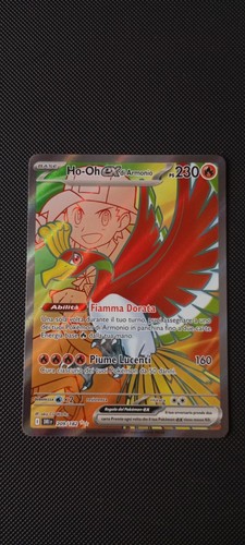 Carta pokémon ex di - pokémon, ho-oh