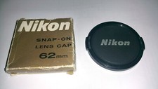 Tappo obiettivo anteriore originale Nikon 62mm 62mm per obiettivo Nikkor - usato con scatola