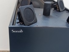 Rare Sonab OA14 diffusori Casse hi-fi vintage Omnidirezionali 1970 Ottimo Suono