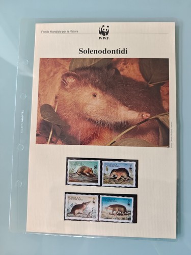 Wwf bolaffi solenodontidi - wwf,