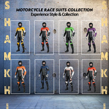 Tuta Da Moto In Pelle Premium