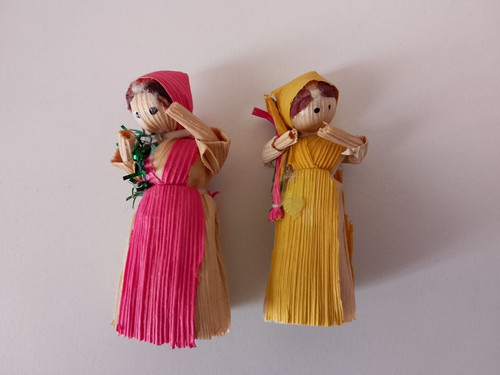 Bamboline miniature donne in - 2,