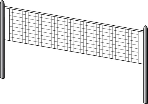 Rete super mini volley - rete,