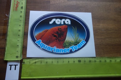 Vecchio adesivo acquario