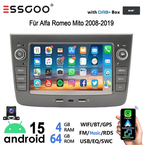 Autoradio dab 4 64gb - dab+, 7"