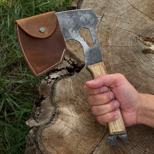 Ascia bushcraft acciaio - in,
