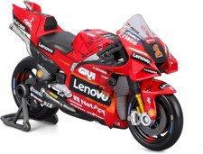 MAISTO - Ducati Lenovo Team 2023 Bagnaia #1 - Modellino Realistico Moto in Scala