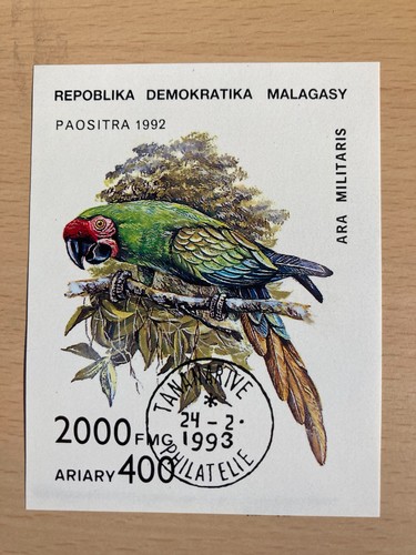 Madagascar 1993 blocco