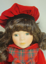 Bambola Porcellana (527) "Charlotte" 16"-40 cm Collezione Passeggiata