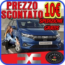 Ruotino Di Scorta Per Dacia Sandero Streetway Con Misura Da 15 4Fori Kit Ruota p