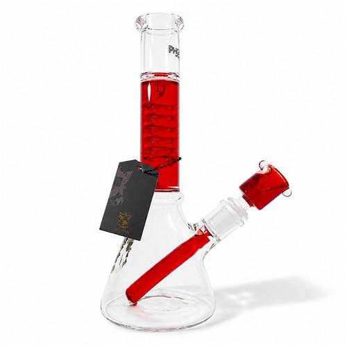Bong vetro con bobina - con,