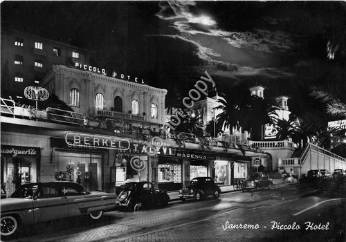 Cartolina postcard sanremo - cartolina,