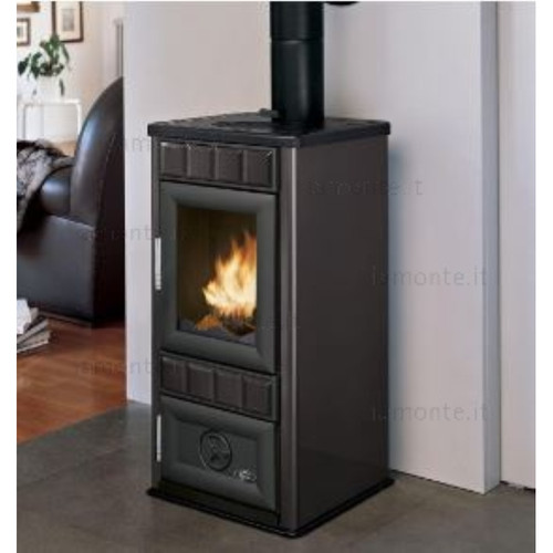 Stufa ceramicata king grigio - s,