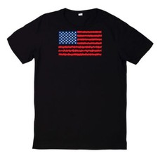 T-Shirt Cool USA con Bandiera