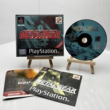 Metal Gear Solid Special Missions PS1 PAL ITA PLAYSTATION 1 COMPLETO PERFETTO