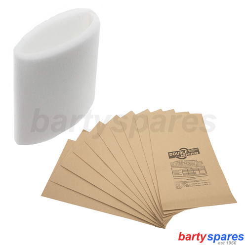 Filter vacuum bags foam - bags,