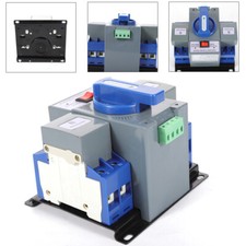 Interruttore di trasferimento automatico 63A 2P ATS Mini doppia potenza interruttore di commutazione generatore