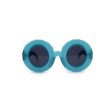 Autentici occhiali da sole Jeremy Scott by Linda Farrow blu oversize JSPool/3 145 mm