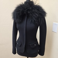 Giacca pelliccia lana Dolce & Gabbana