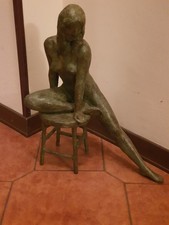 Statua in bronzo scultura Unia