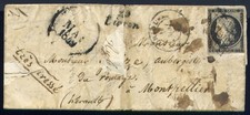 Rare lettre de Livron par
