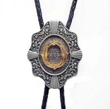Western cravatta con fibbia - con,