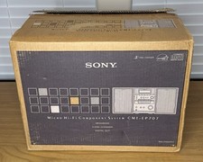 Sony CMT-EP707 Micro Hi-Fi Component System - CD, Cassetta, AM/FM - NUOVO DI ZECCA!