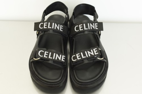 Sandali platform logo celine - sandali,