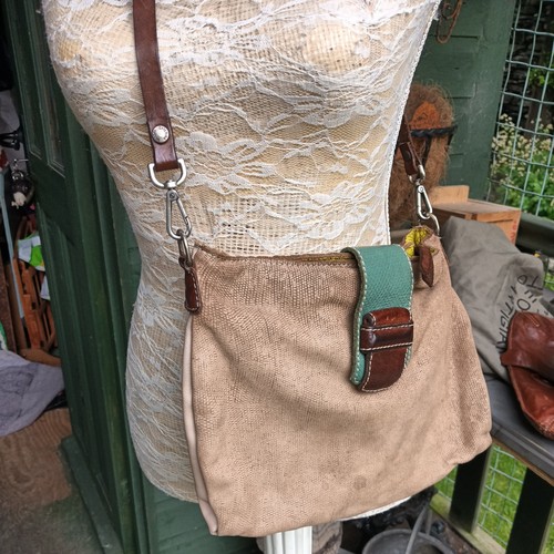 Borsa tracolla pelle di - a, in
