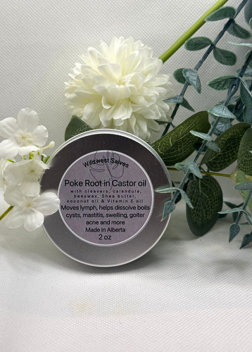 Poke root castor - root, oil