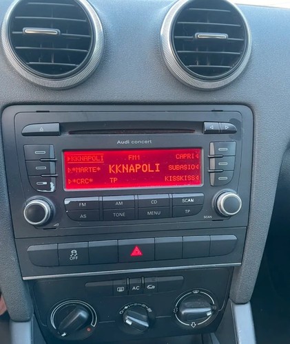 Autoradio audi serie - autoradio, (8p1)