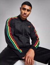 Adidas Rasta Giacca Superstar SST Firebird Track Top Marley Giamaica IS2886 S-XL
