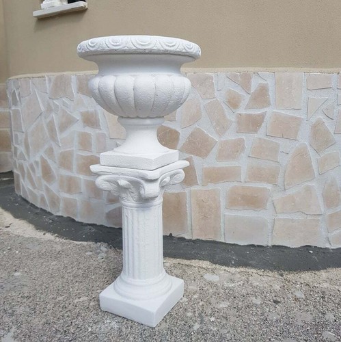 Vaso calice fioriera con - calice,