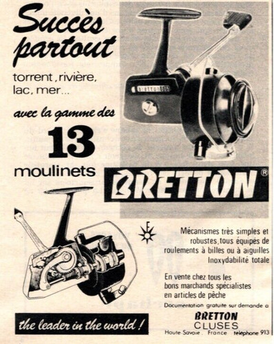 1965 bretton fishing - fishing, gear