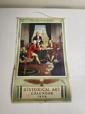 Calendario d'arte storico 1956
